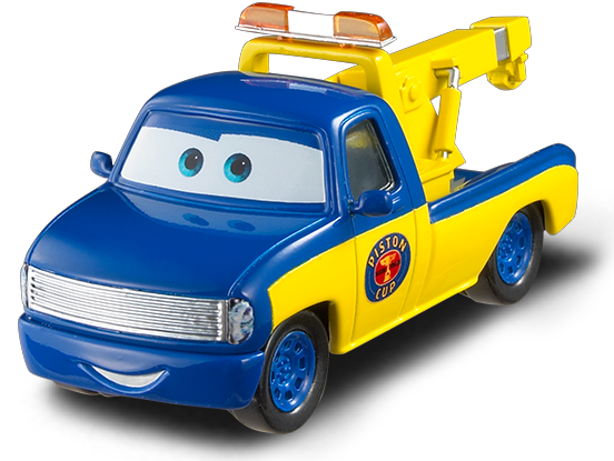 Race Tow Truck Tom (lenticular), Mattel 1:55 diecast out of the package