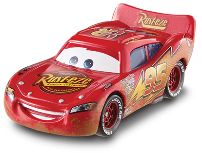 Road Repair Lightning McQueen (variant), Mattel 1:55 diecast out of the package