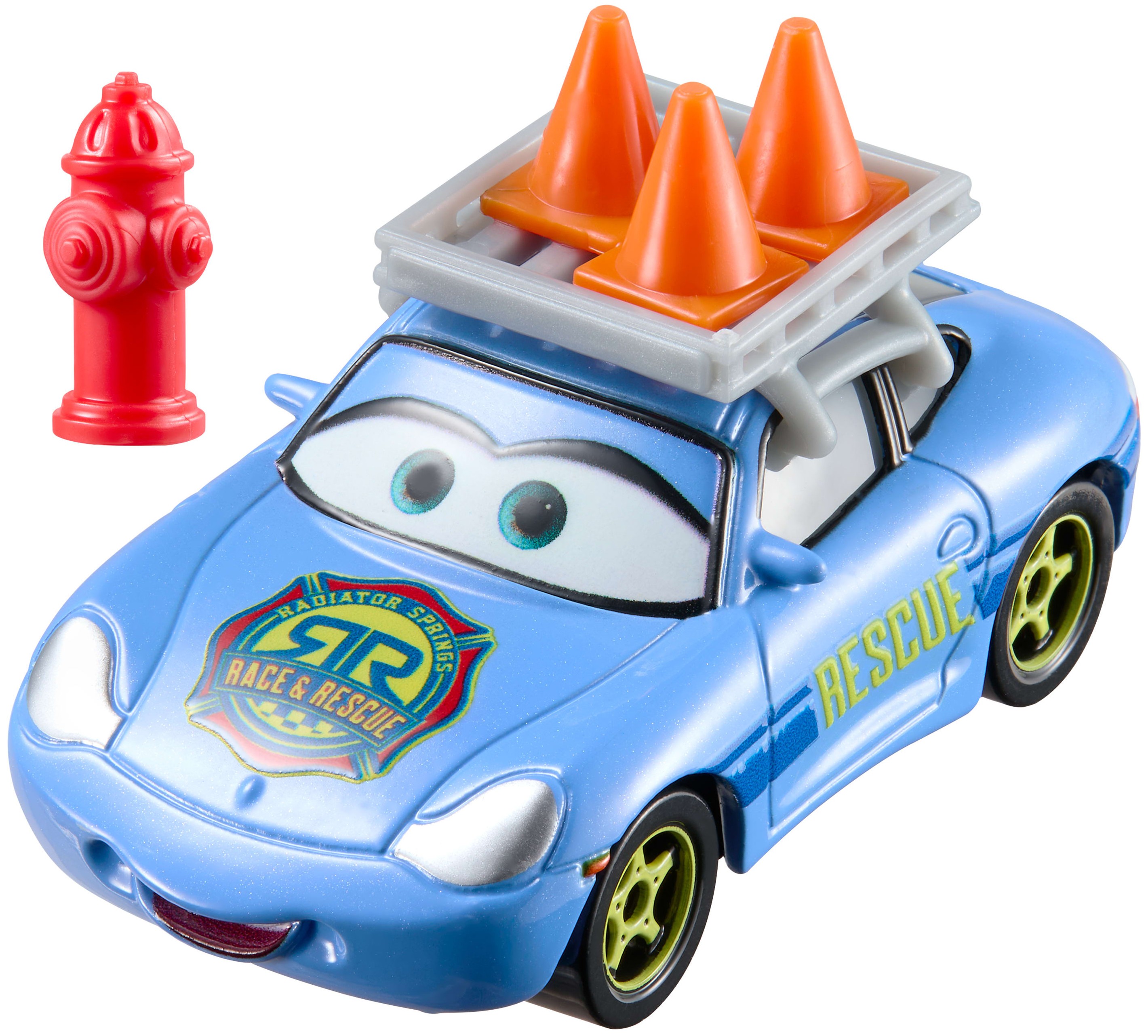 Sally (Race & Rescue 2026), Mattel 1:55 diecast out of the package