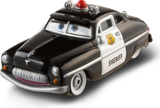 Sheriff (lenticular v1), Mattel 1:55 diecast out of the package