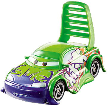 Wingo (lenticular v2), Mattel 1:55 diecast out of the package