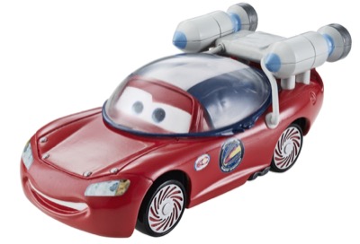 Autonaut Lightning McQueen out of the package