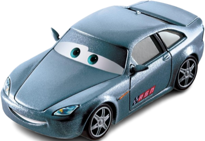Cars 3 Bob Cutlass out of the package