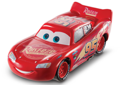 Cars 3 Lightning McQueen out of the package