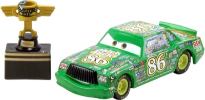 Cars 3 Chick Hicks (rubber tires) out of the package