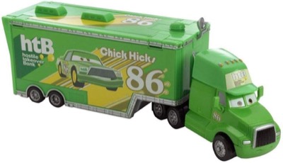 Chick Hicks Hauler out of the package