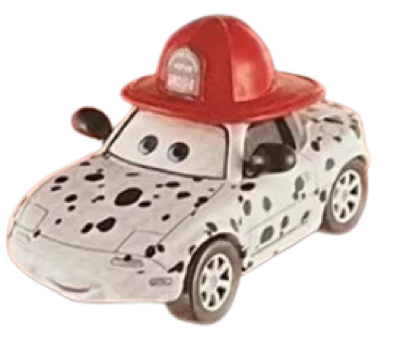 Dalmatian Tia out of the package