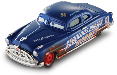 Dirt Track Fabulous Hudson Hornet out of the package