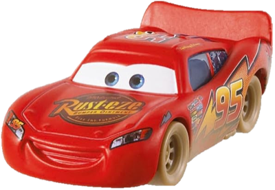 Dirt Track McQueen (lenticular v1) out of the package