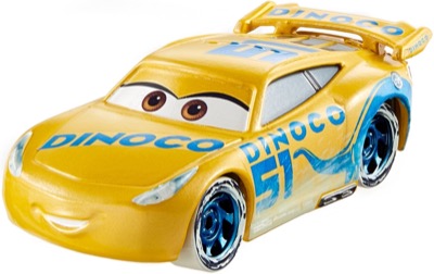 Dinoco Cruz Ramirez (Fireball Beach Racer) out of the package