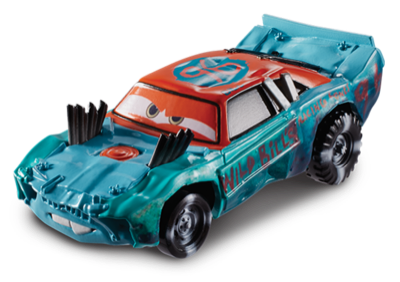 Fishtail (rubber tires) out of the package