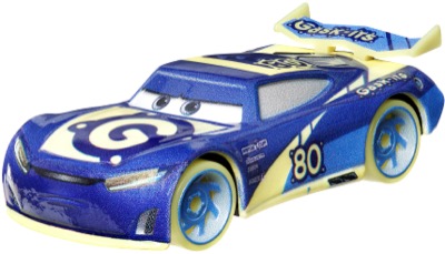 Glow Racer Dan Carcia out of the package