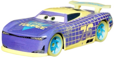 Glow Racer Will Rusch out of the package