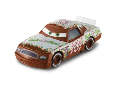 Tach-O-Mint (rubber tires) out of the package