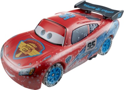 Lightning McQueen (Ice Racer) out of the package
