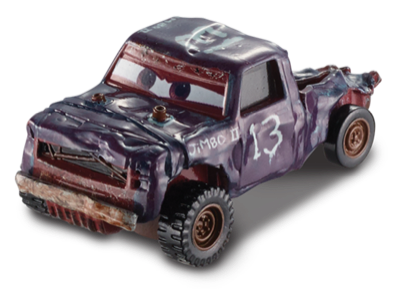 Jimbo (rubber tires) out of the package