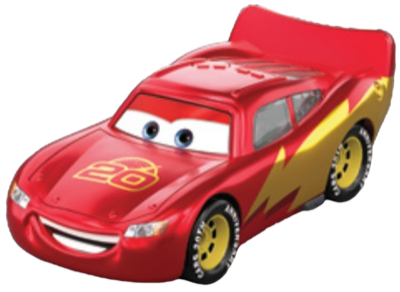 Lightning McQueen (20th Anniversary) out of the package