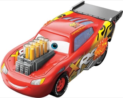Lightning McQueen (Drag Racing) out of the package