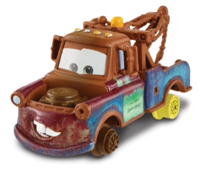 Mater with no Tires out of the package