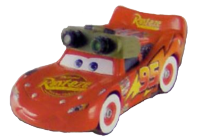 Night Vision McQueen out of the package