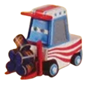 Nutty with Oil Cans out of the package