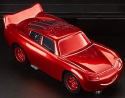 Painted Die-Cast Lightning McQueen out of the package