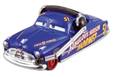 Pit Crew Member Fabulous Hudson Hornet out of the package