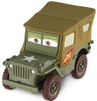 Race Team Sarge out of the package
