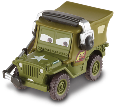 Race Team Sarge with Headset out of the package