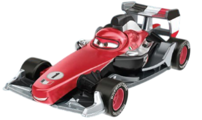 Racing Red Francesco Bernoulli out of the package