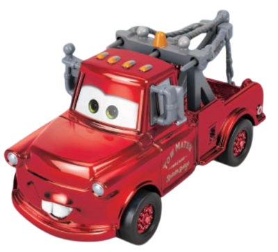 Racing Red Mater out of the package