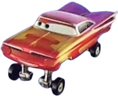 Hydraulic Radiator Springs Ramone out of the package