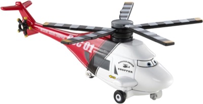 Rescue Squad Chopper out of the package