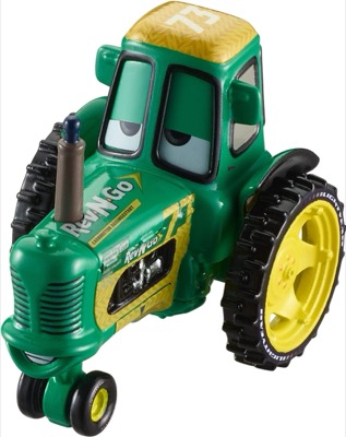 Rev-N-Go Racing Tractor out of the package