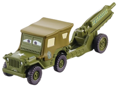 Sarge with Cannon out of the package