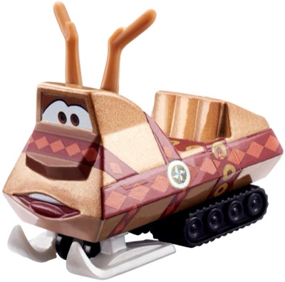 Snowmobile out of the package