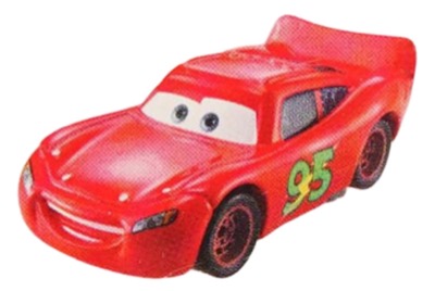 Sponsorless McQueen out of the package