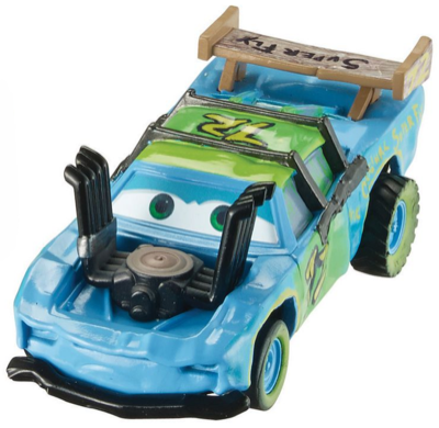 Superfly (rubber tires) out of the package