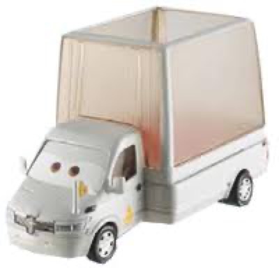 The Popemobile out of the package