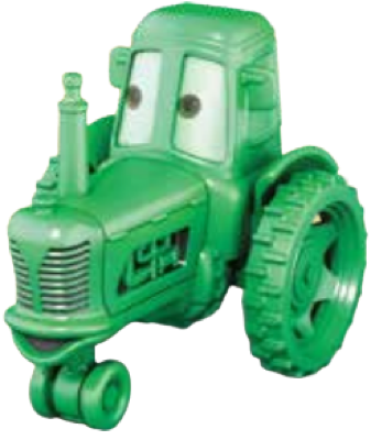 Tractor Ghost out of the package