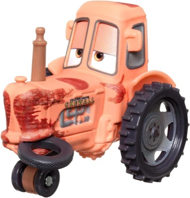 Tractor with Tire in Mouth out of the package