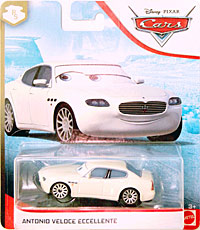 Antonio Veloce Eccellente on its card