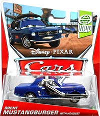 Brent Mustangburger with Headset on its card