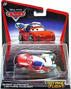 Burnt Autonaut McQueen on its card
