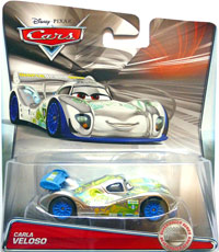 Carla Veloso with Metallic Finish (Silver) on its card