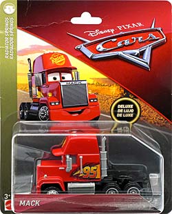 Cars 3 Mack on its card