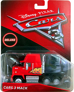 Cars 3 Mack on its card
