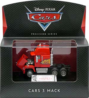 Cars 3 Mack (Precision Series) on its card