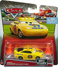 Charlie Checker (red taillights) on its card