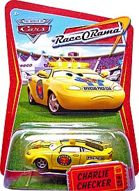 Charlie Checker (red taillights) on its card
